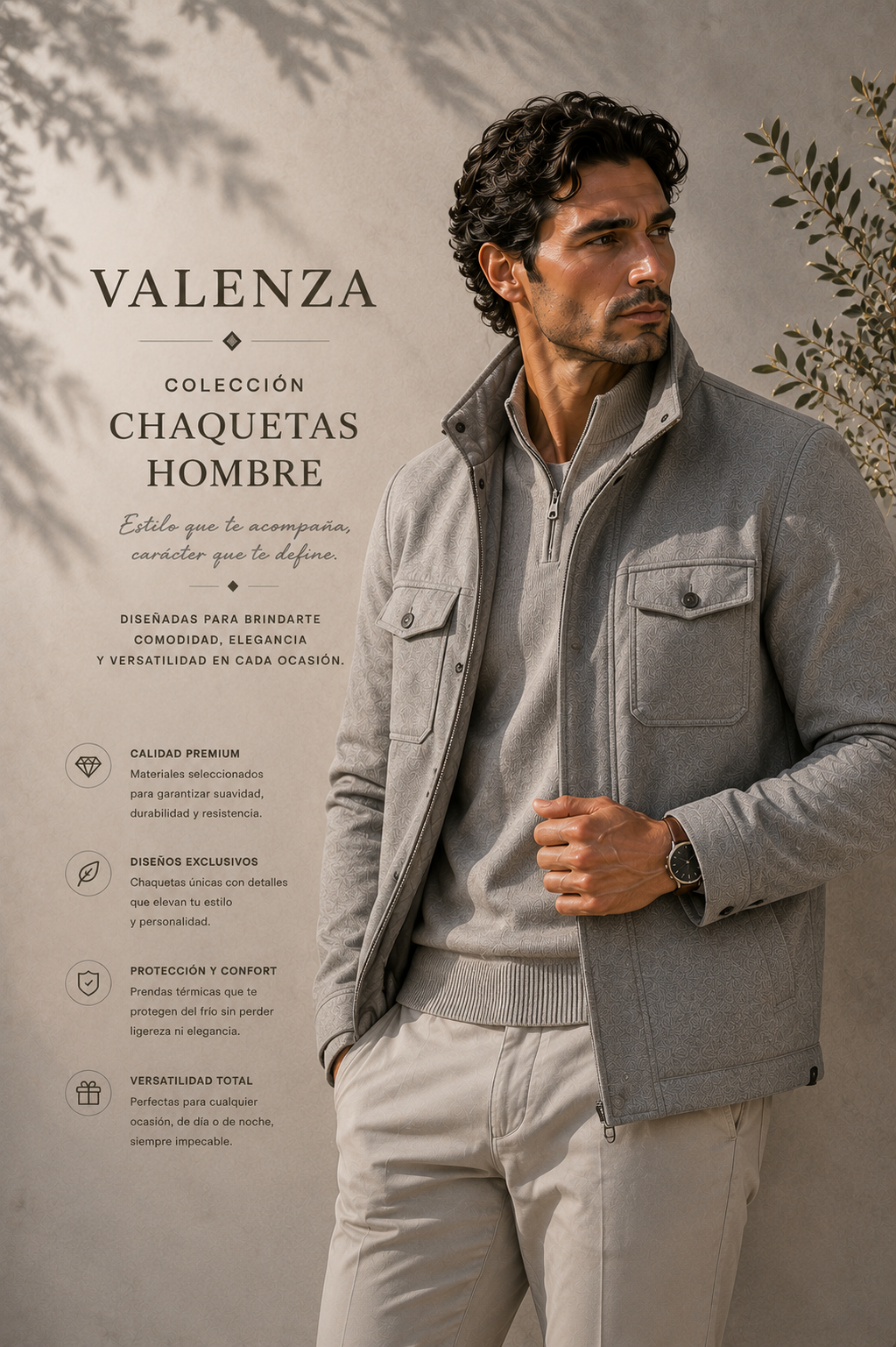 Hombre Chaquetas