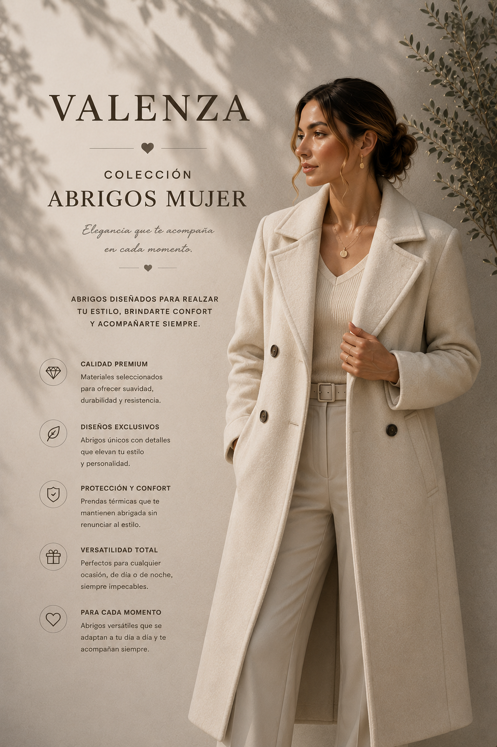 Mujer Abrigos