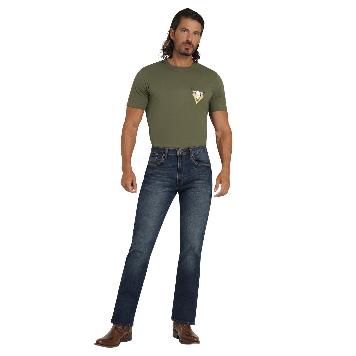 Jeans Vaqueros Hombre Wrangler Slim Boot 402