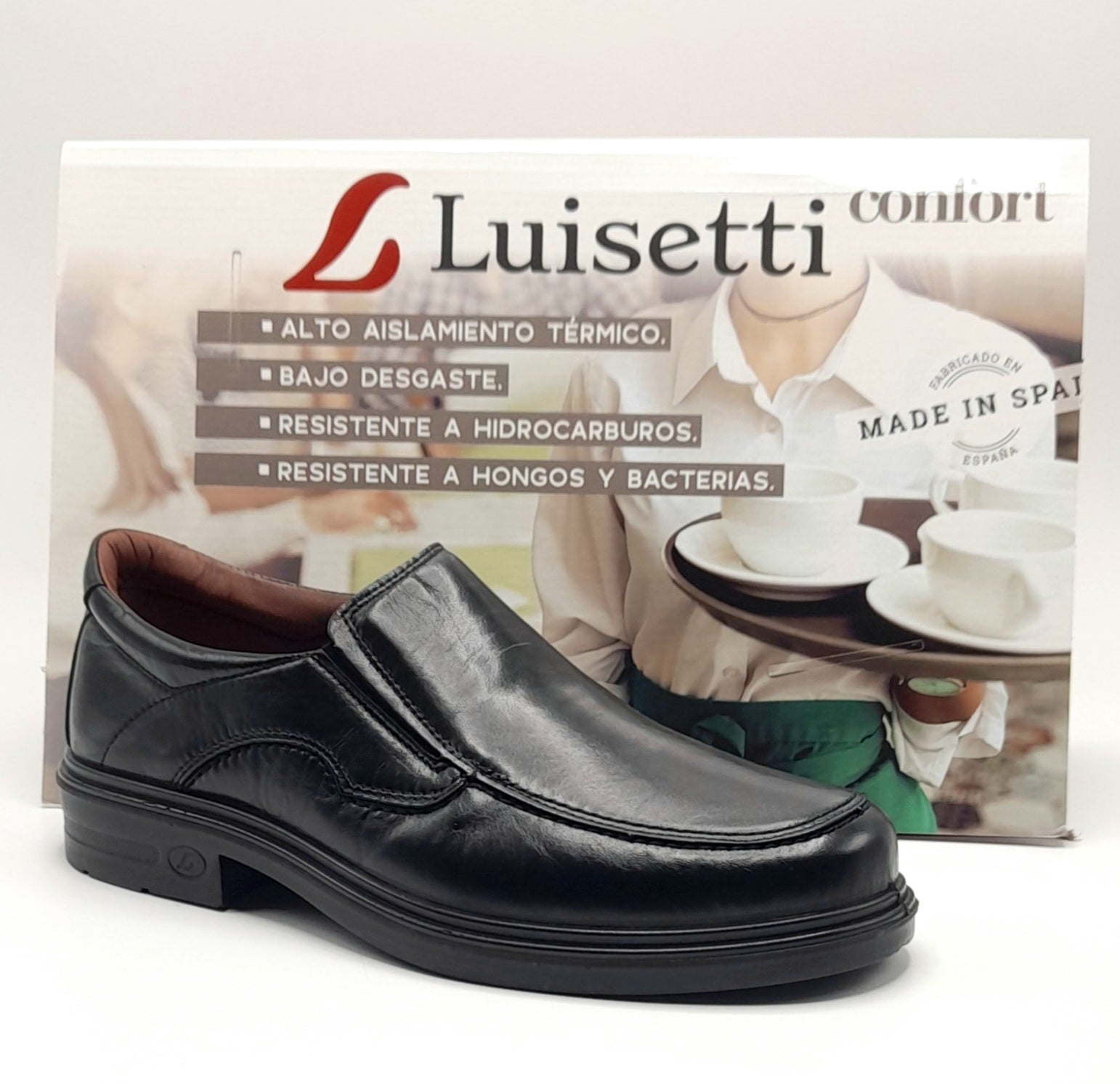 Mocasines LUISETTI 33650ST NEGRO