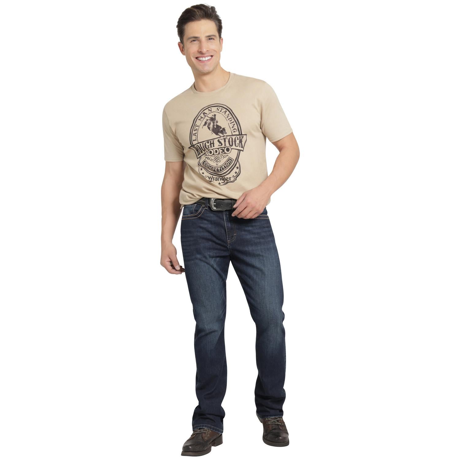 Jeans Vaquero Wrangler Hombre Slim Boot 224