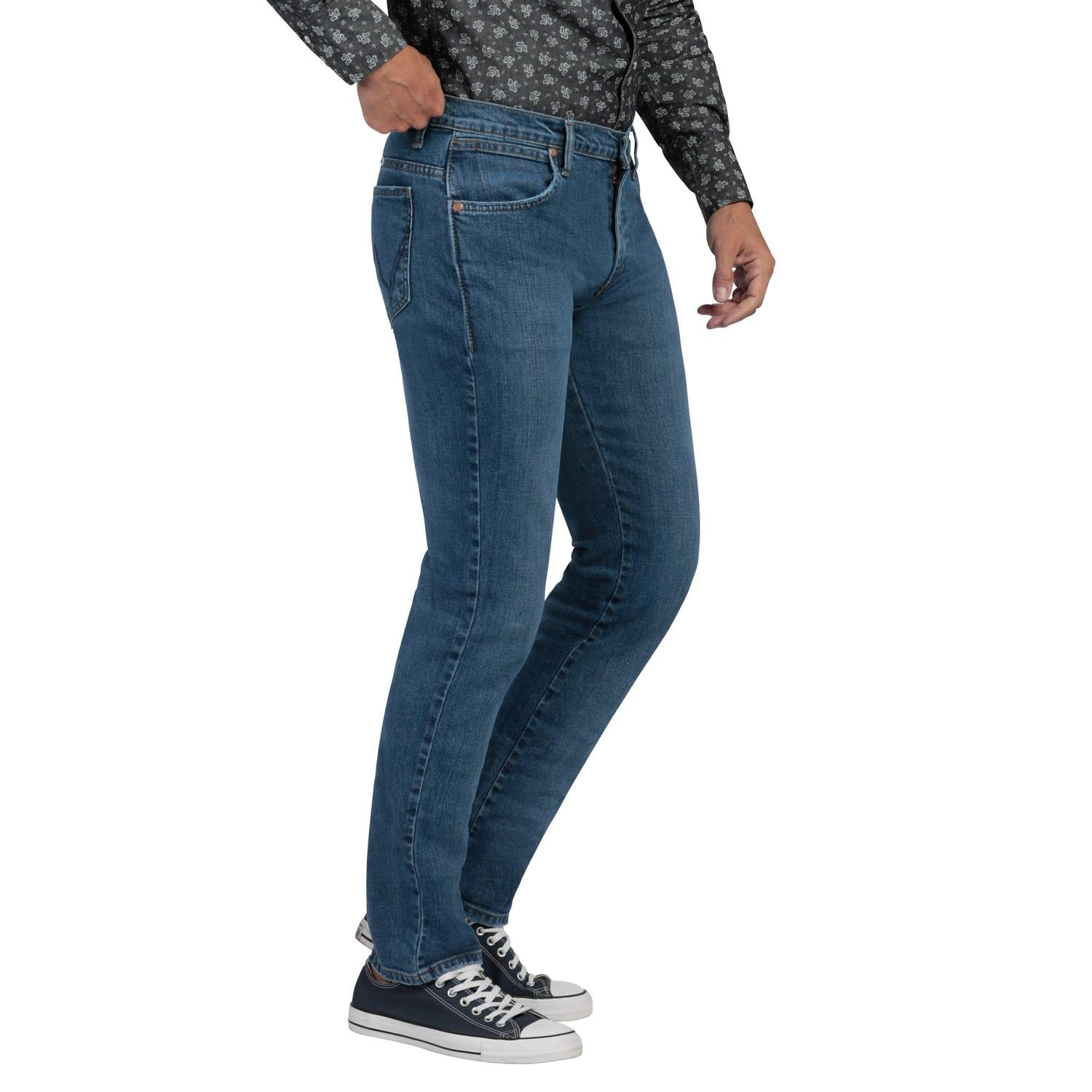 Pantalon Jeans Skinny Wrangler Hombre 600