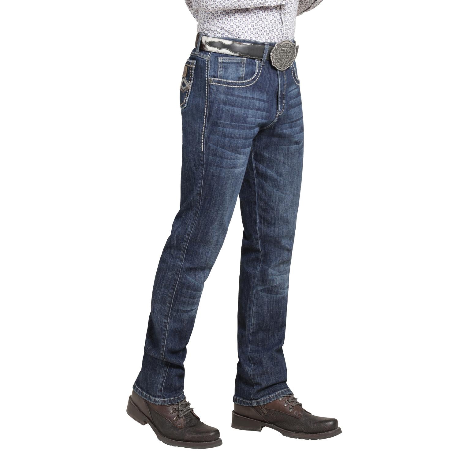 Jeans Vaquero Wrangler Hombre Western Slim 262