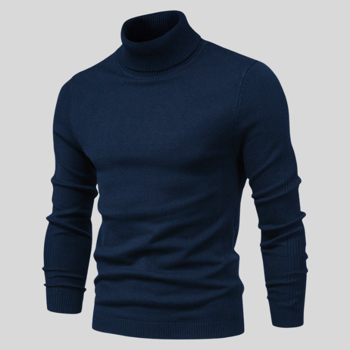 Jerold Pull Homme – Pull Cuello Alto Elegante y Cómodo con Estilo Polivalente
