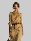 Vestido Efecto Cintura Elegante – Moldea tu Figura al Instante | Leyre