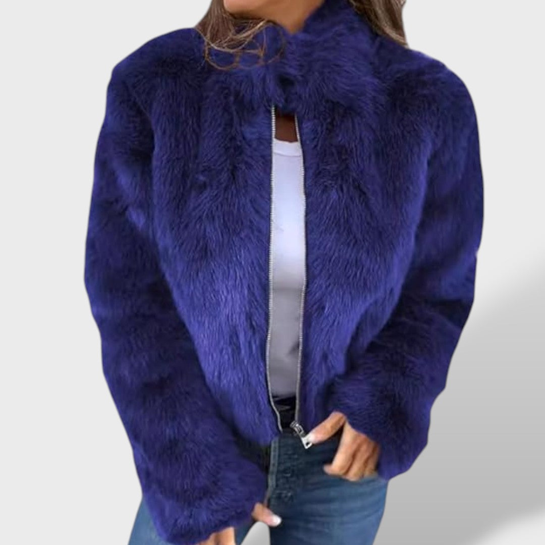 Chaqueta pelo sintético.
