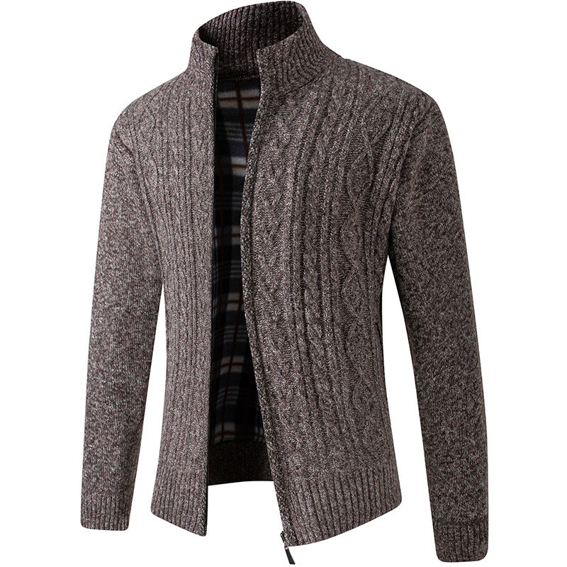 Jeffery Pull Homme en Velours Tricoté – Tejido lujoso y suave con estilo moderno elegante