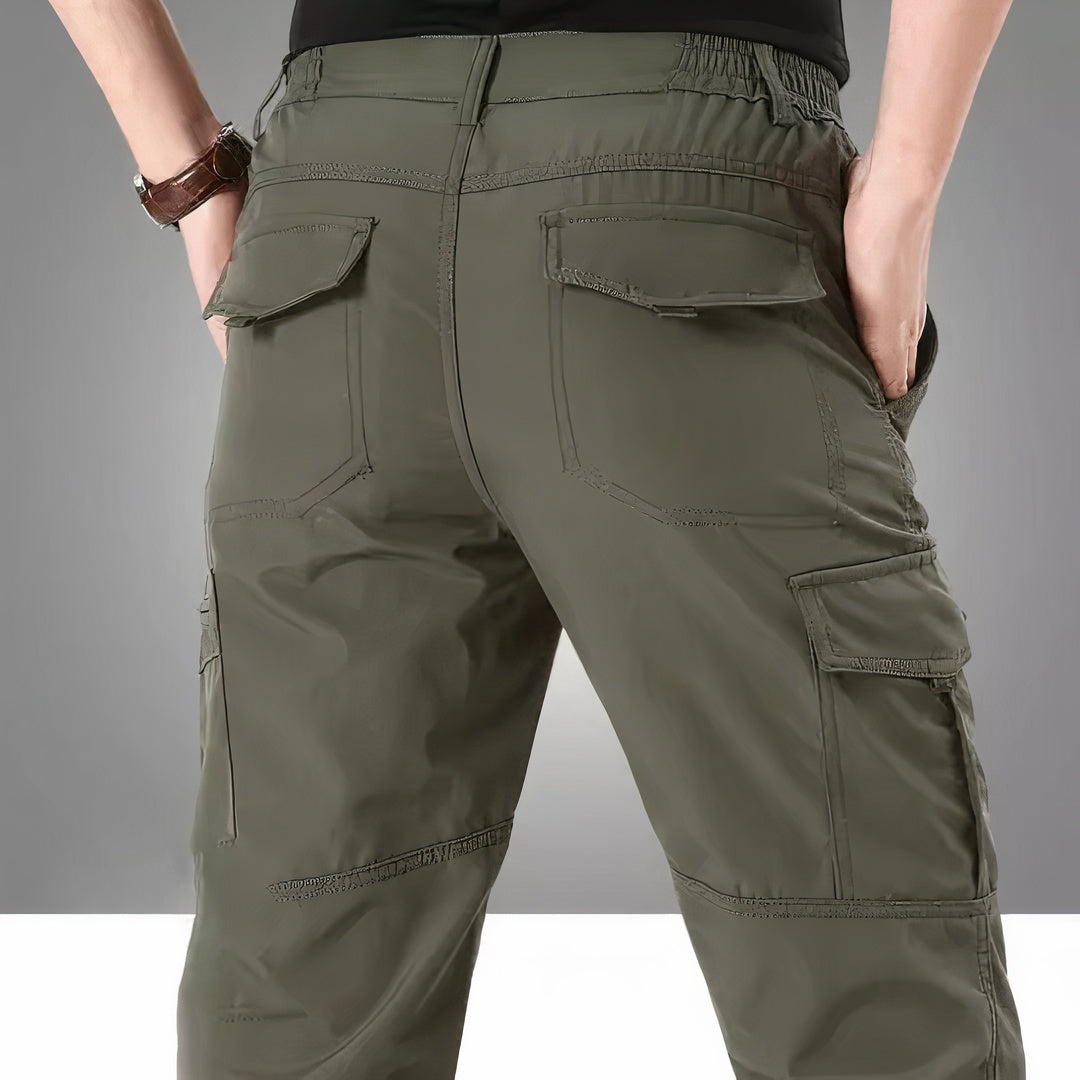 Kurt Pantalón Cargo Hombre – Pantalón Táctico Duradero con Numerosos Bolsillos y Comodidad