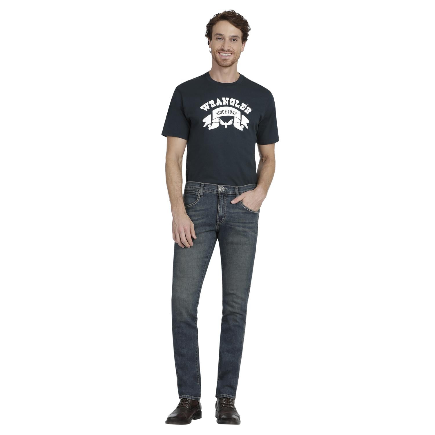Jeans Vaquero Hombre Wrangler Slim Straight 060