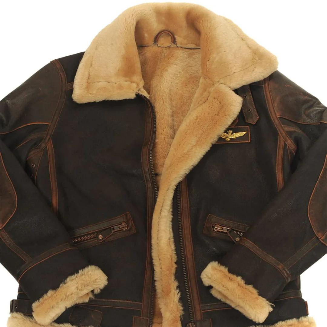 Chaqueta de aviador Gian para hombre: moderna y cómoda, con un estilo atemporal.