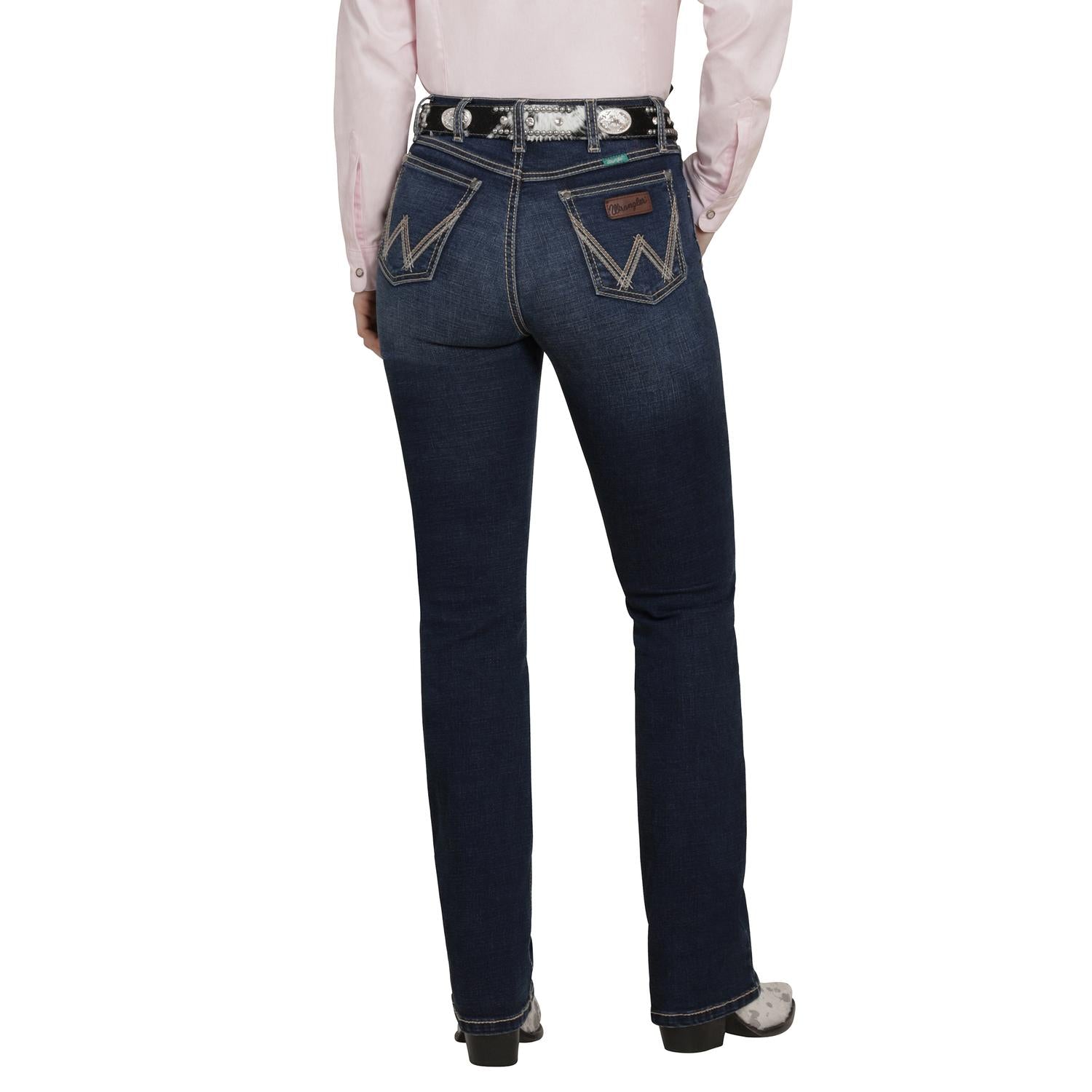 Jeans Vaquero Wrangler Mujer Flare 218