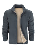 Alvin Chaqueta Polar Unisex con Forro Sherpa – Caliente, Cómoda y para Uso Diario