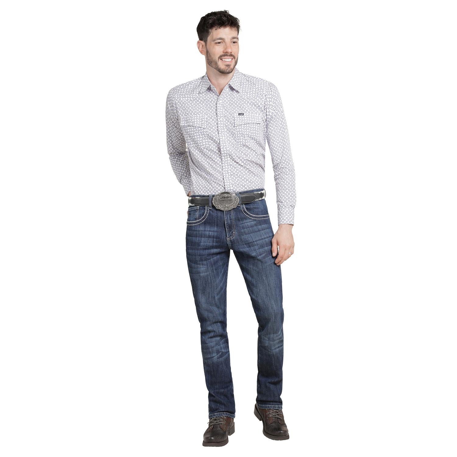 Jeans Vaquero Wrangler Hombre Western Slim 262