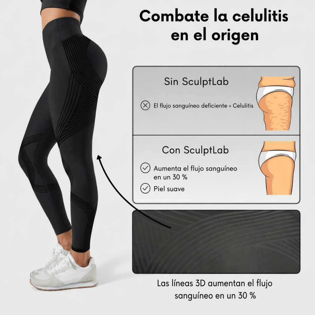 Mallas 3D Compression Legging
