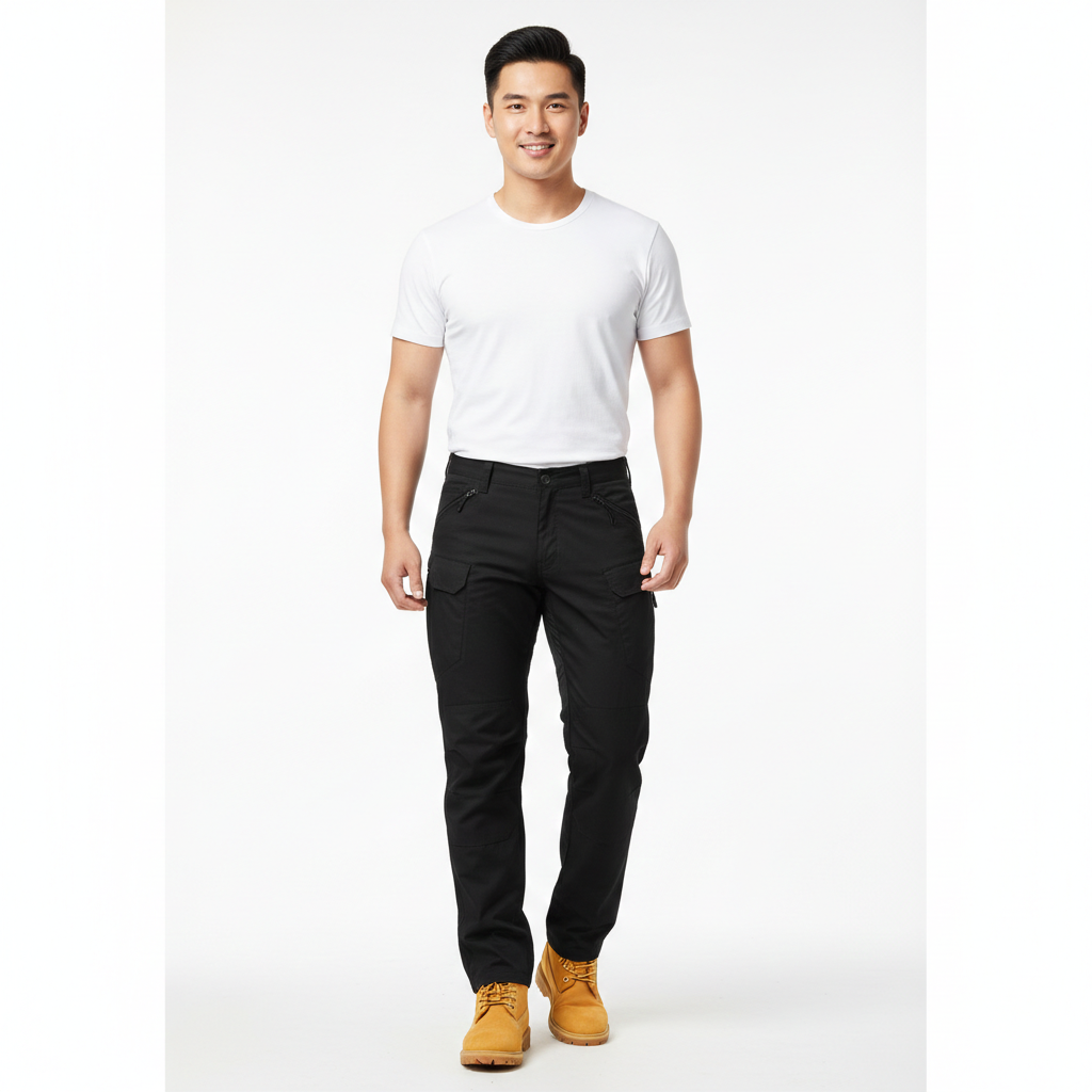 Markl Pantalón Táctico Hombre Impermeable – Multi-Bolsillos, Reforzado y Outdoor