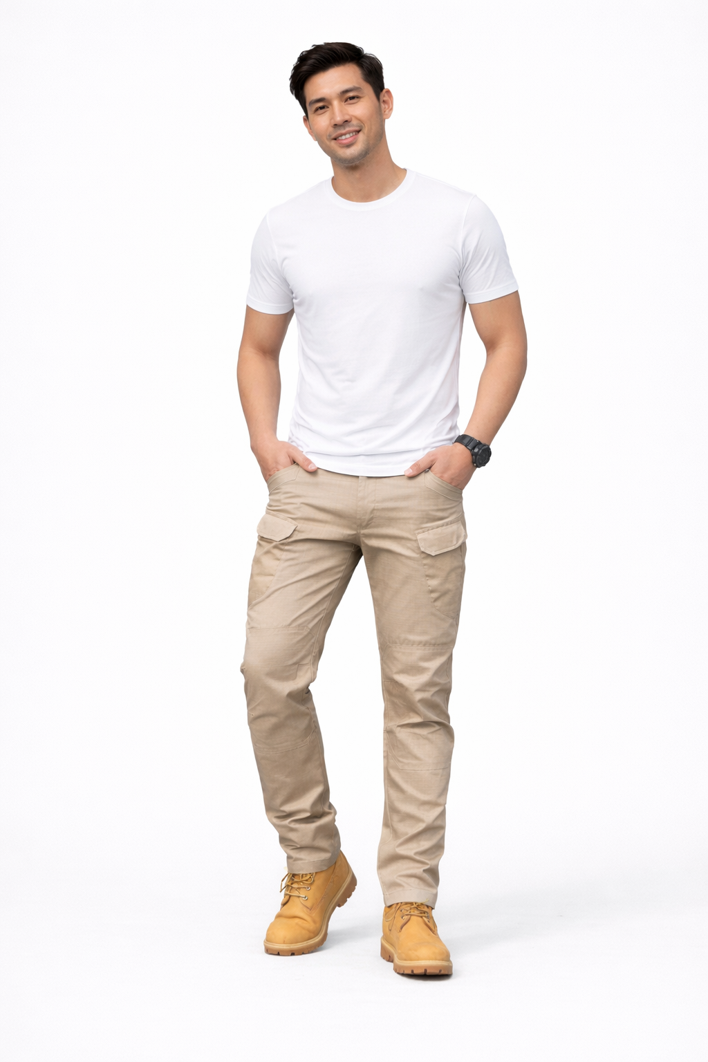 Markl Pantalón Táctico Hombre Impermeable – Multi-Bolsillos, Reforzado y Outdoor