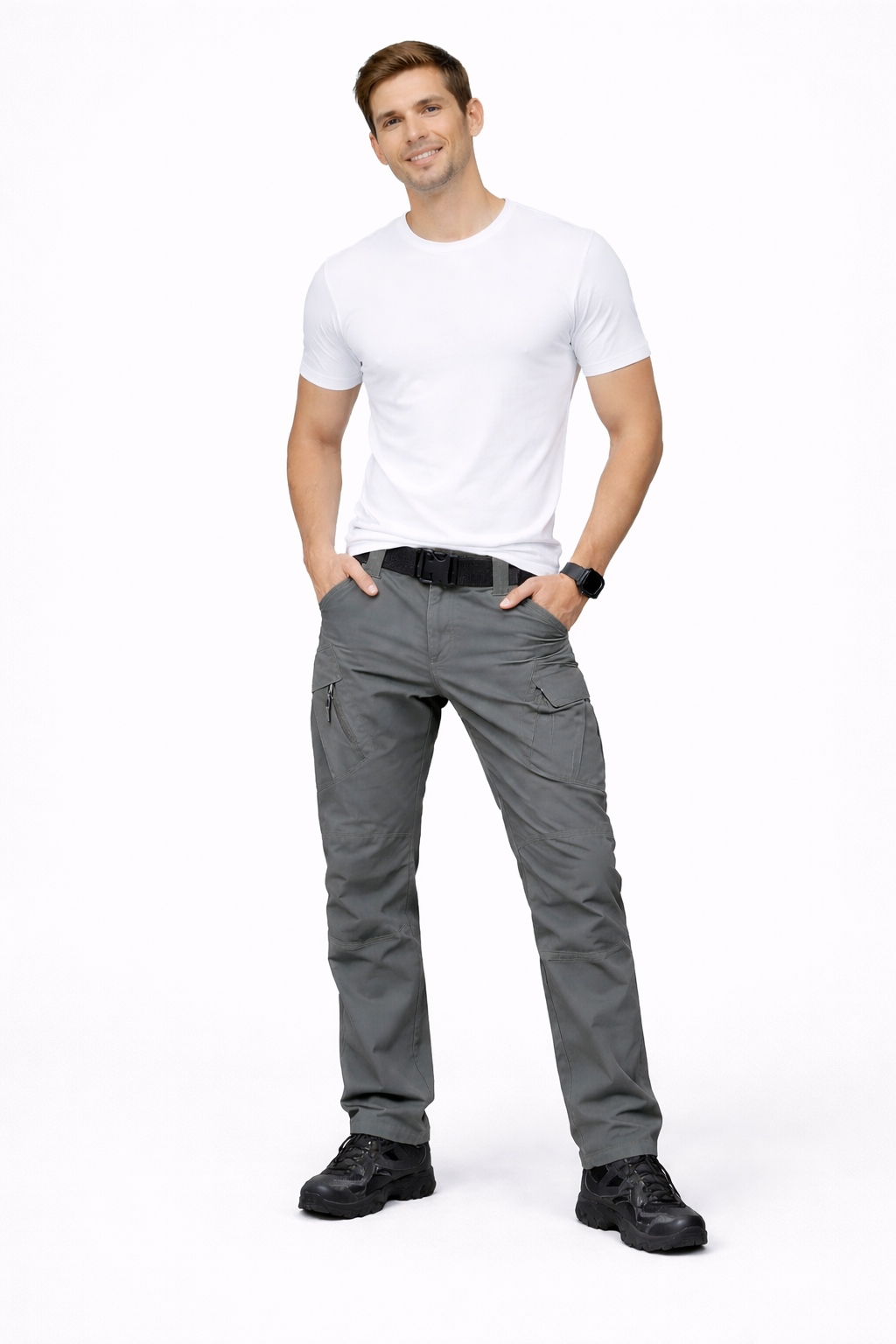 Markl Pantalón Táctico Hombre Impermeable – Multi-Bolsillos, Reforzado y Outdoor