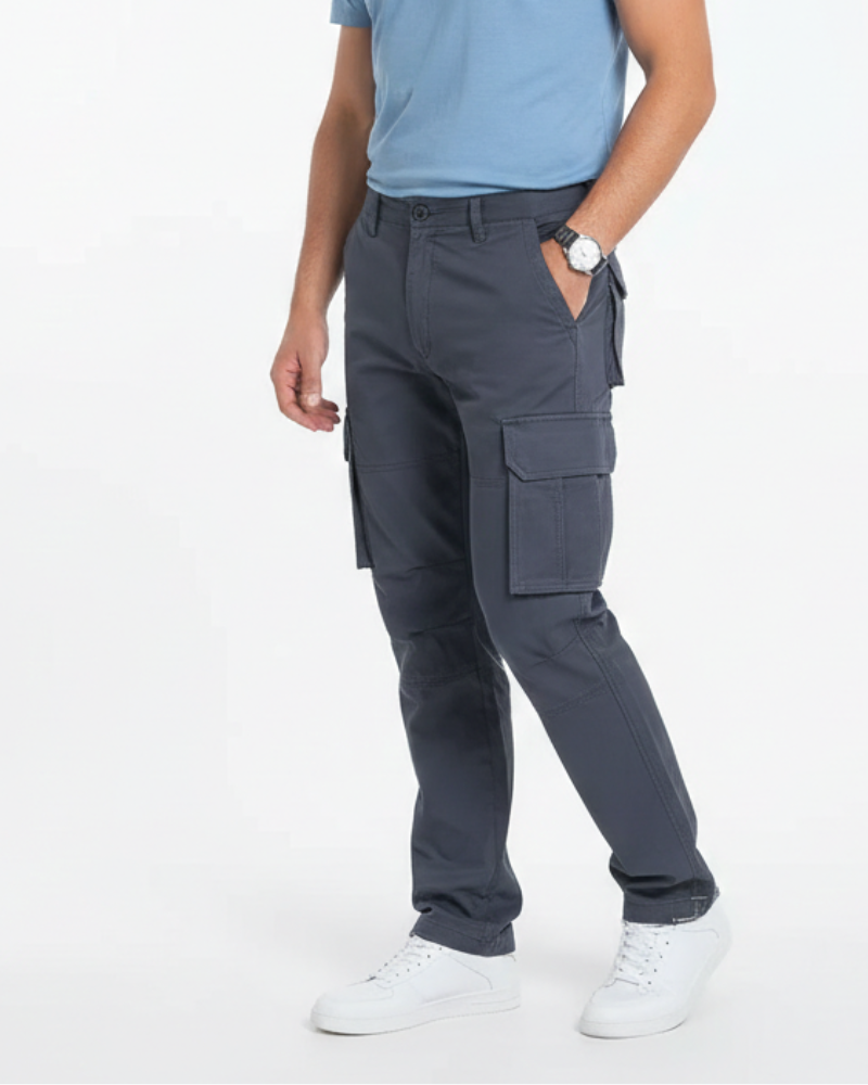 Echo Pantalón Cargo Táctico Hombre – Pantalón Outdoor Transpirable con Múltiples Bolsillos