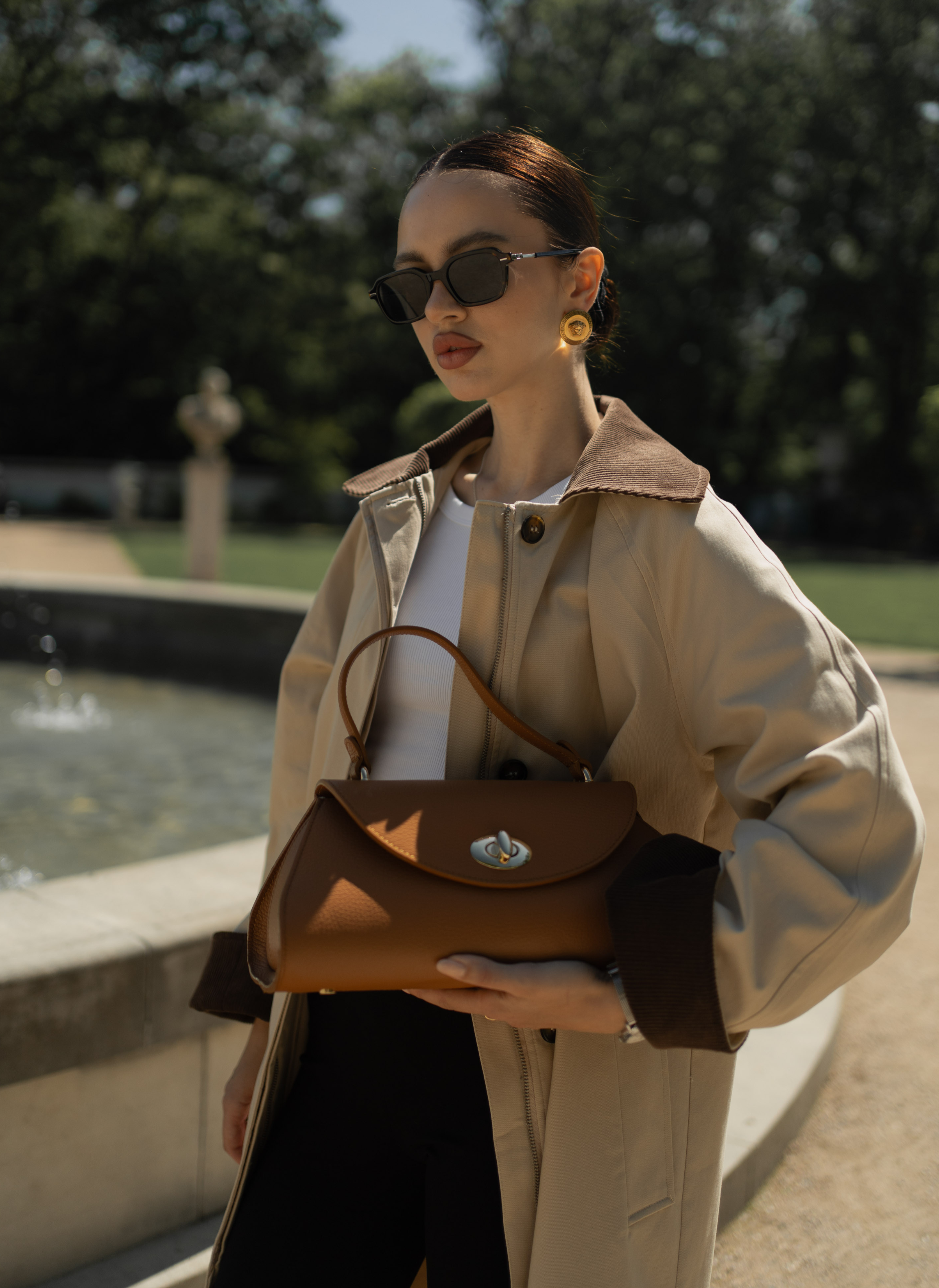 Bolso Florence en piel de Togo