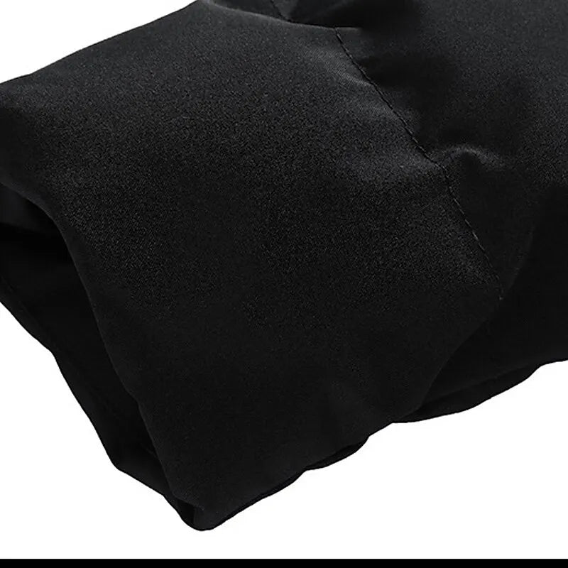 Roel Veste d’Hiver Matelassée Hombre – Abrigo Caliente Aislado con Capucha para Tiempo Frío