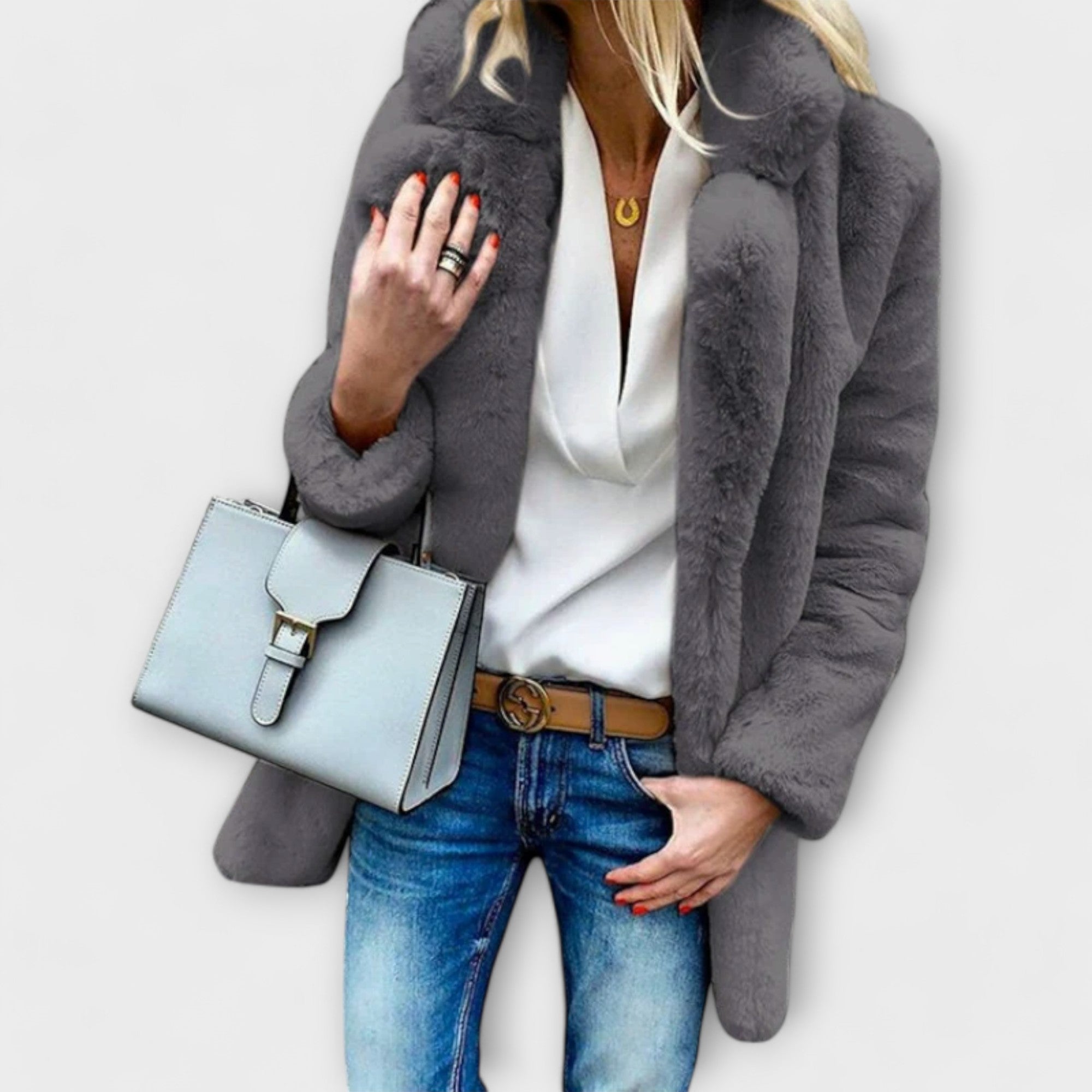 Aurora – Warme und Flauschige Winterjacke