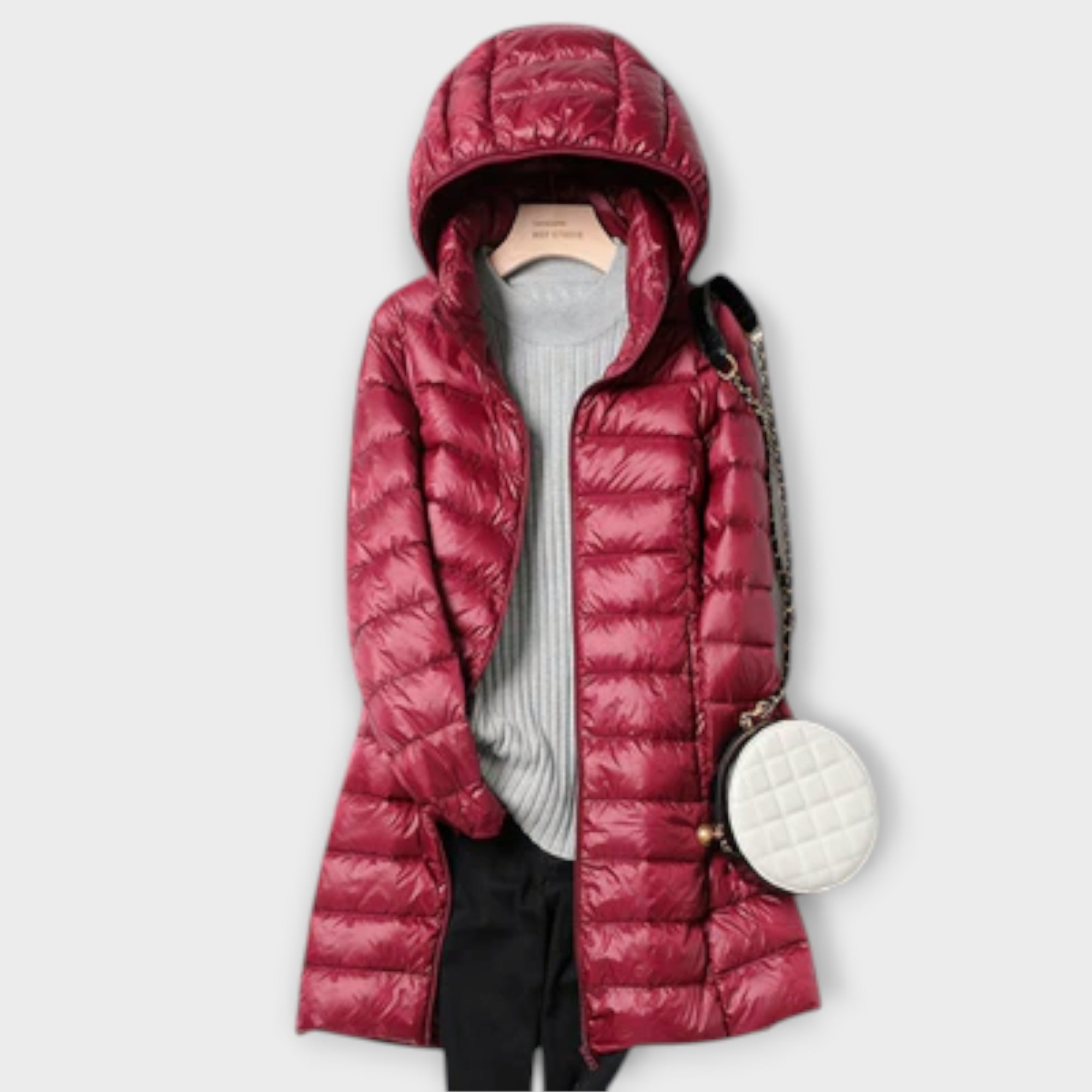 Annika - Chaqueta de plumas ultraligera y resistente a la intemperie