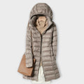 Annika - Chaqueta de plumas ultraligera y resistente a la intemperie