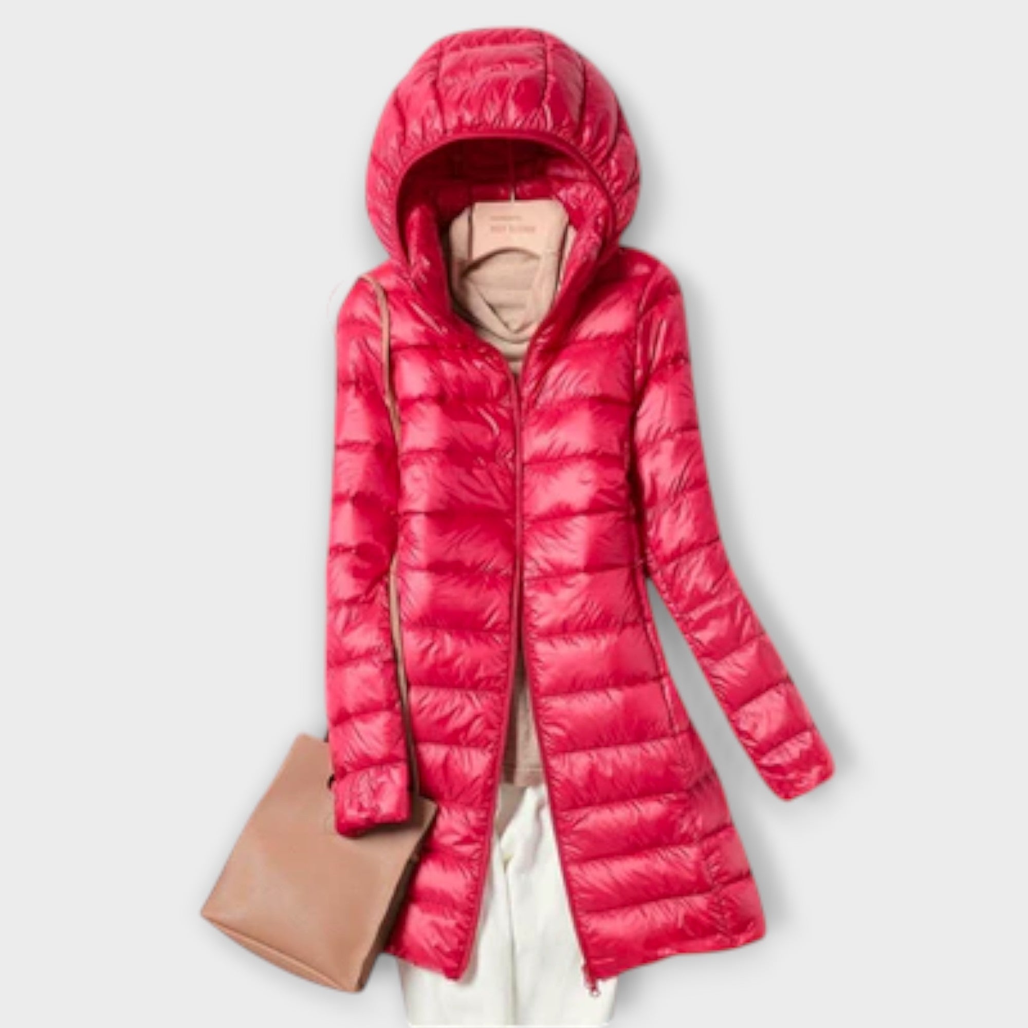 Annika - Chaqueta de plumas ultraligera y resistente a la intemperie