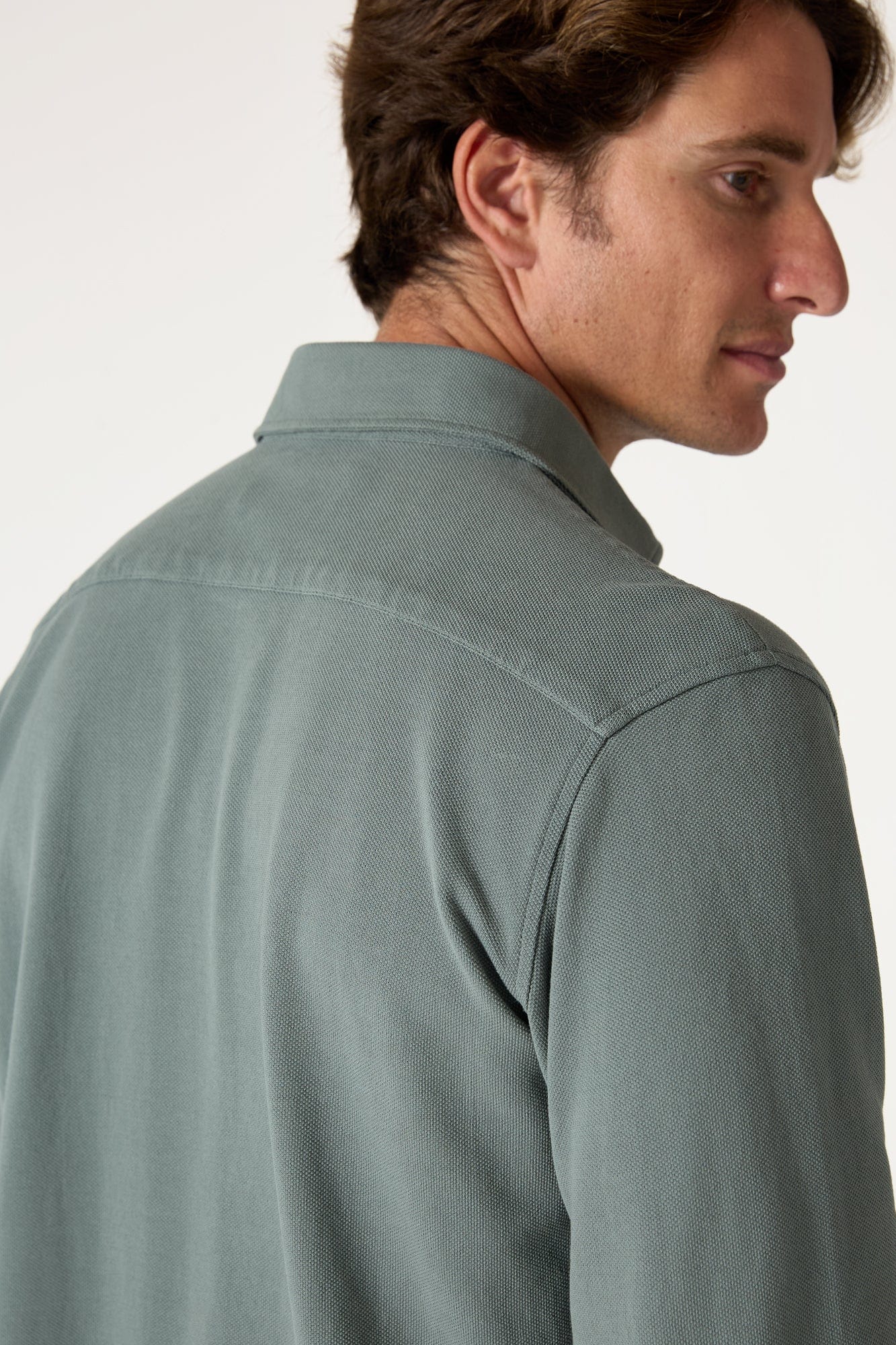 The Cotton Camisa Verde Valledemossa