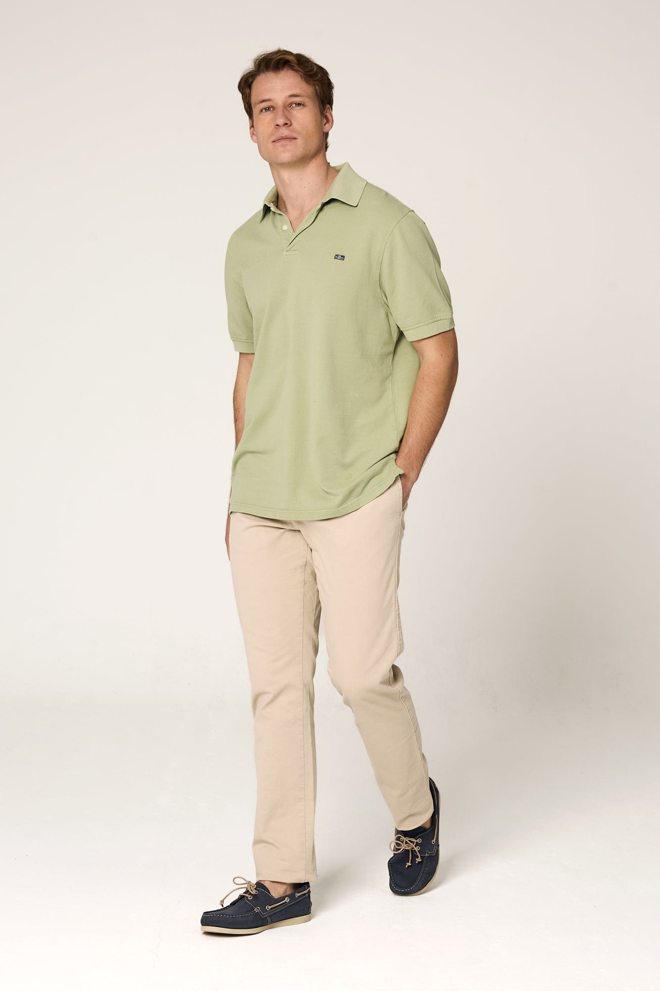 The Cotton Polo Verde Noja