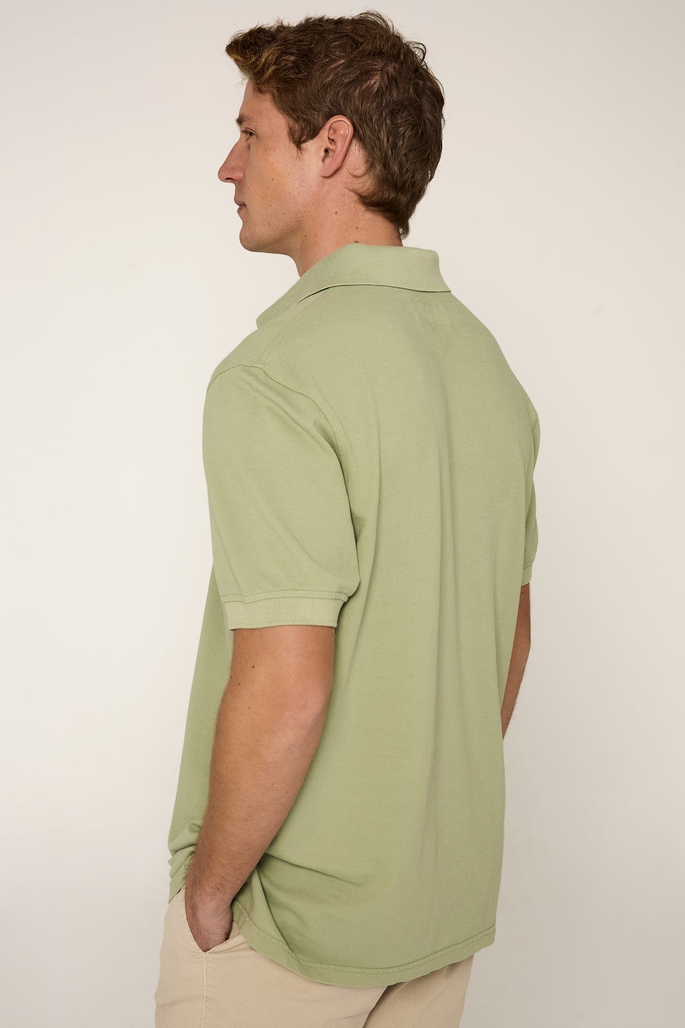 The Cotton Polo Verde Noja