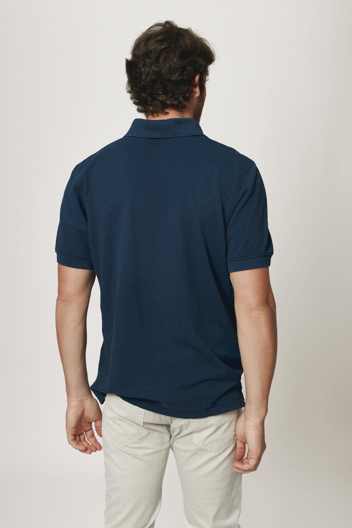 The Cotton Polo Azul Marino