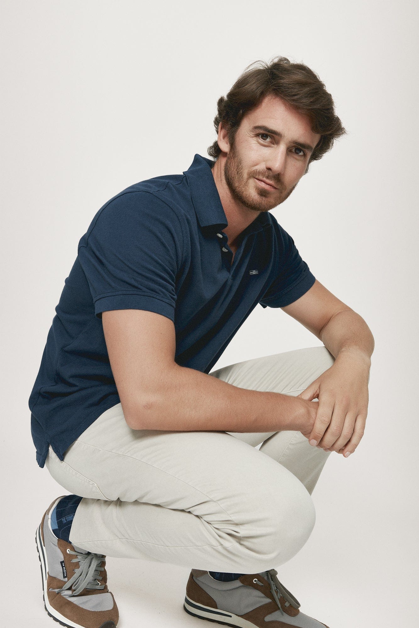 The Cotton Polo Azul Marino