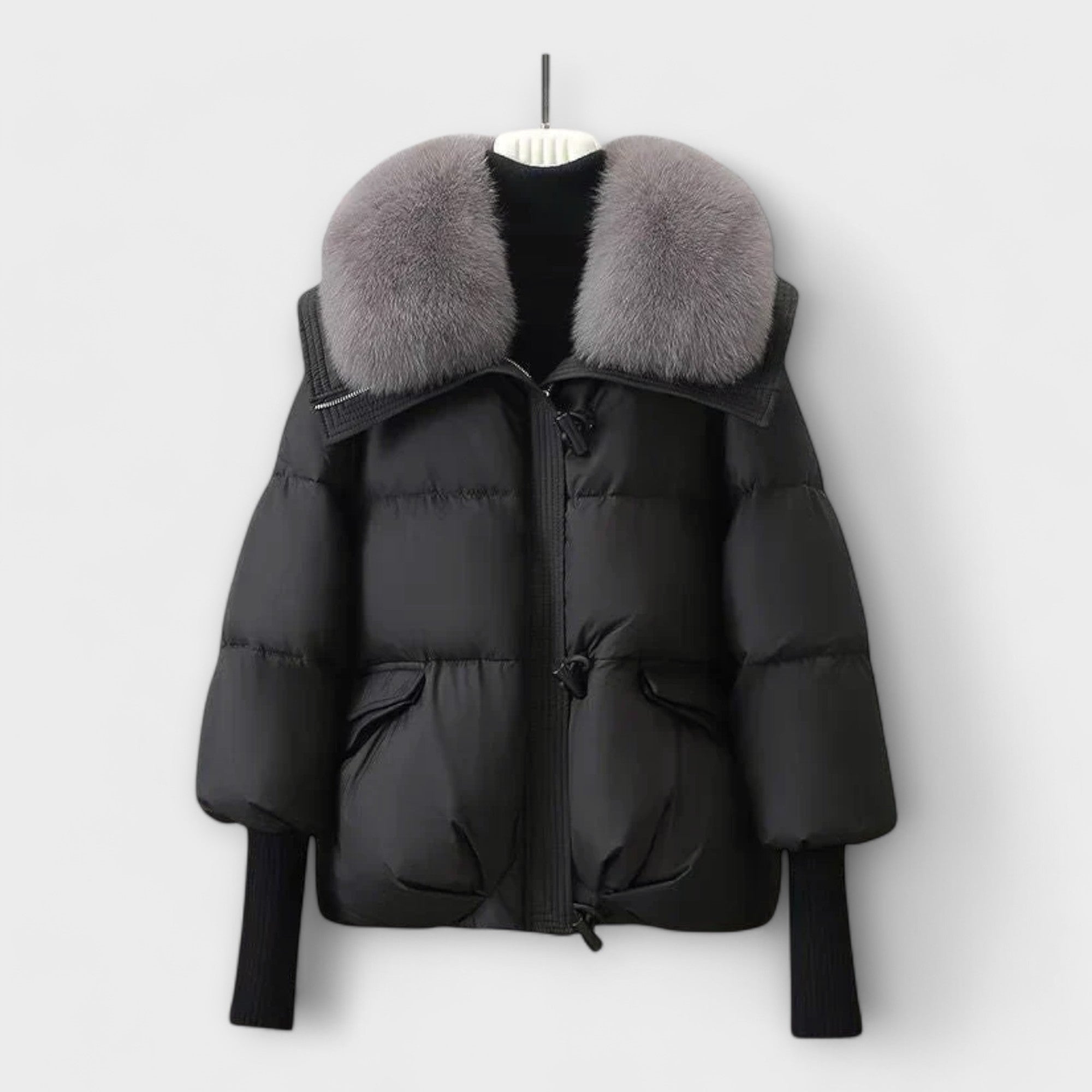 Aurora - Elegante Jacke mit Pels