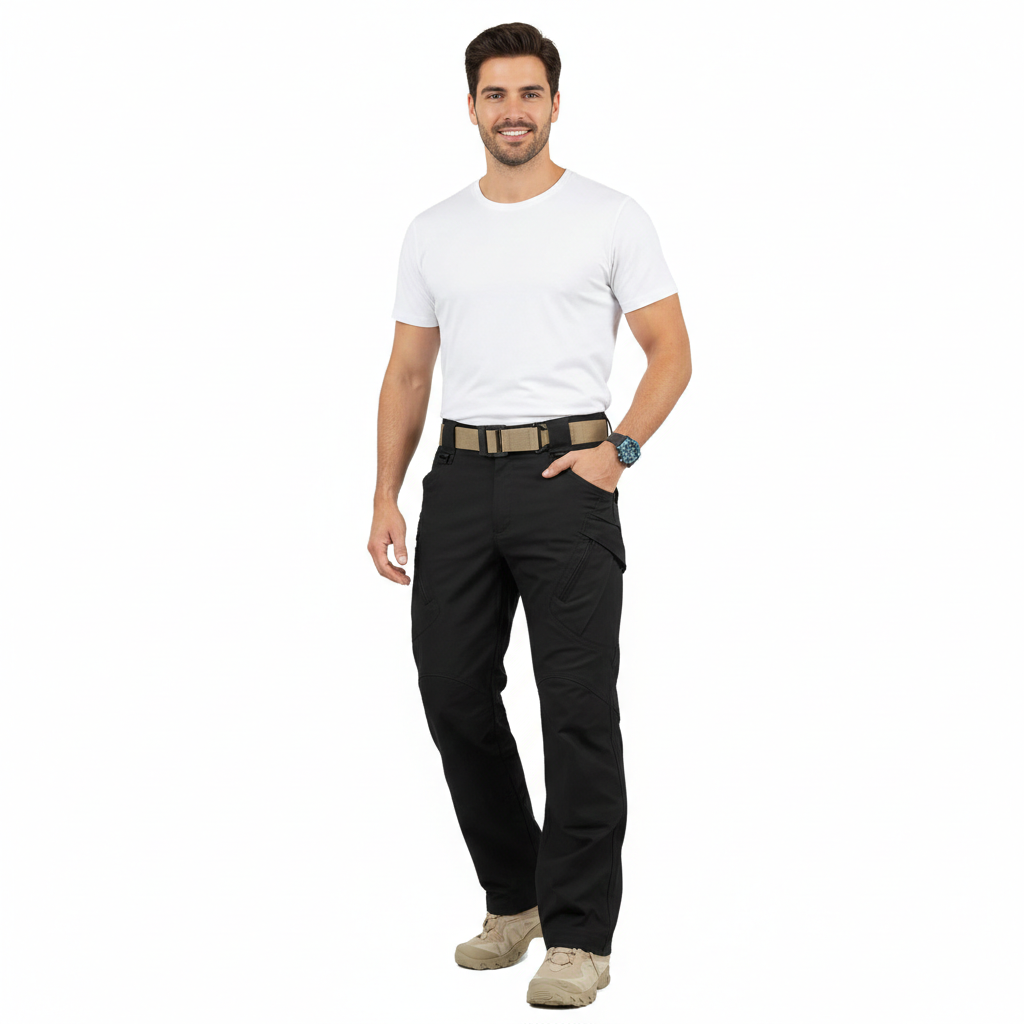 Zac Pantalón Cargo Hombre Impermeable – Exterior y Trabajo con Corte Cómodo