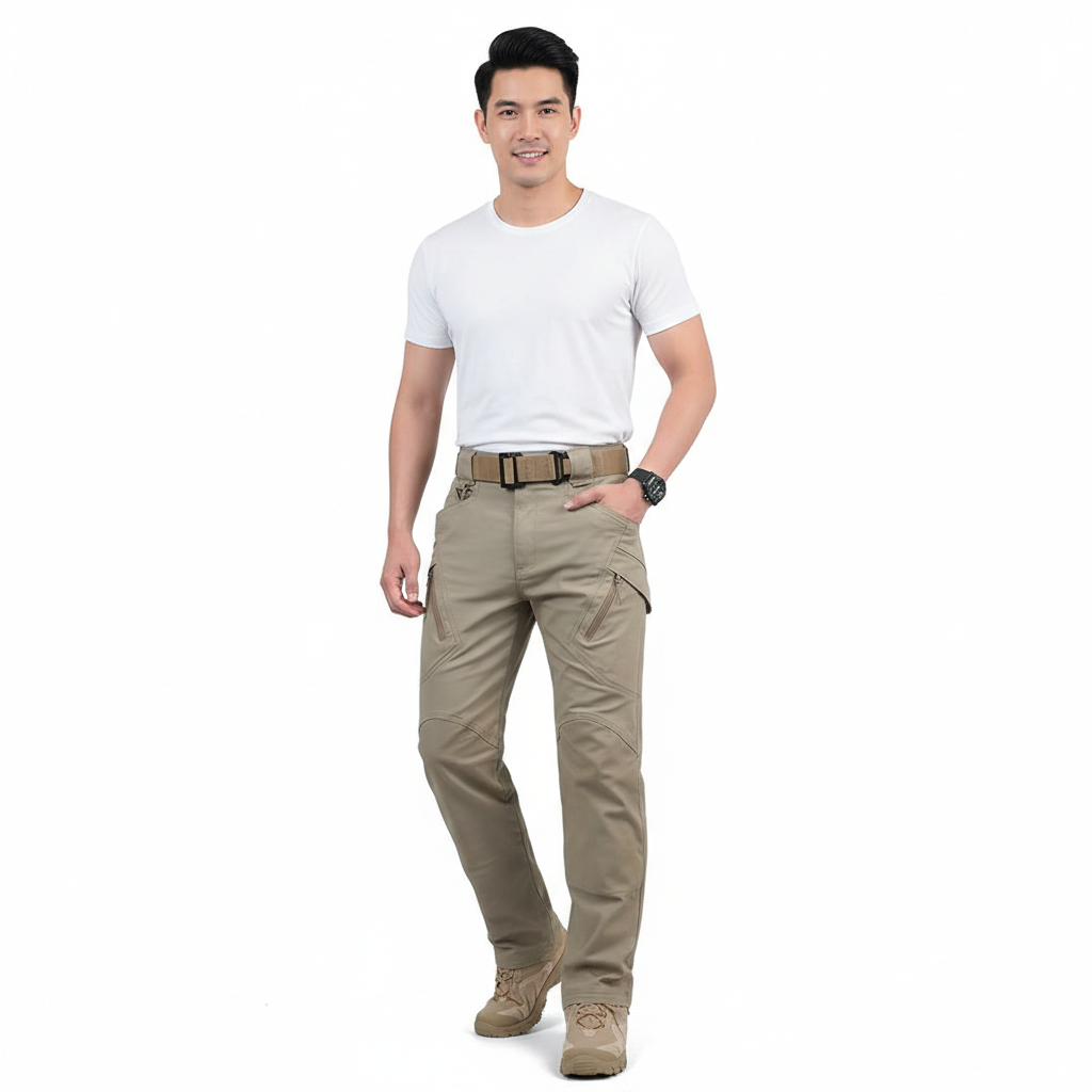 Zac Pantalón Cargo Hombre Impermeable – Exterior y Trabajo con Corte Cómodo