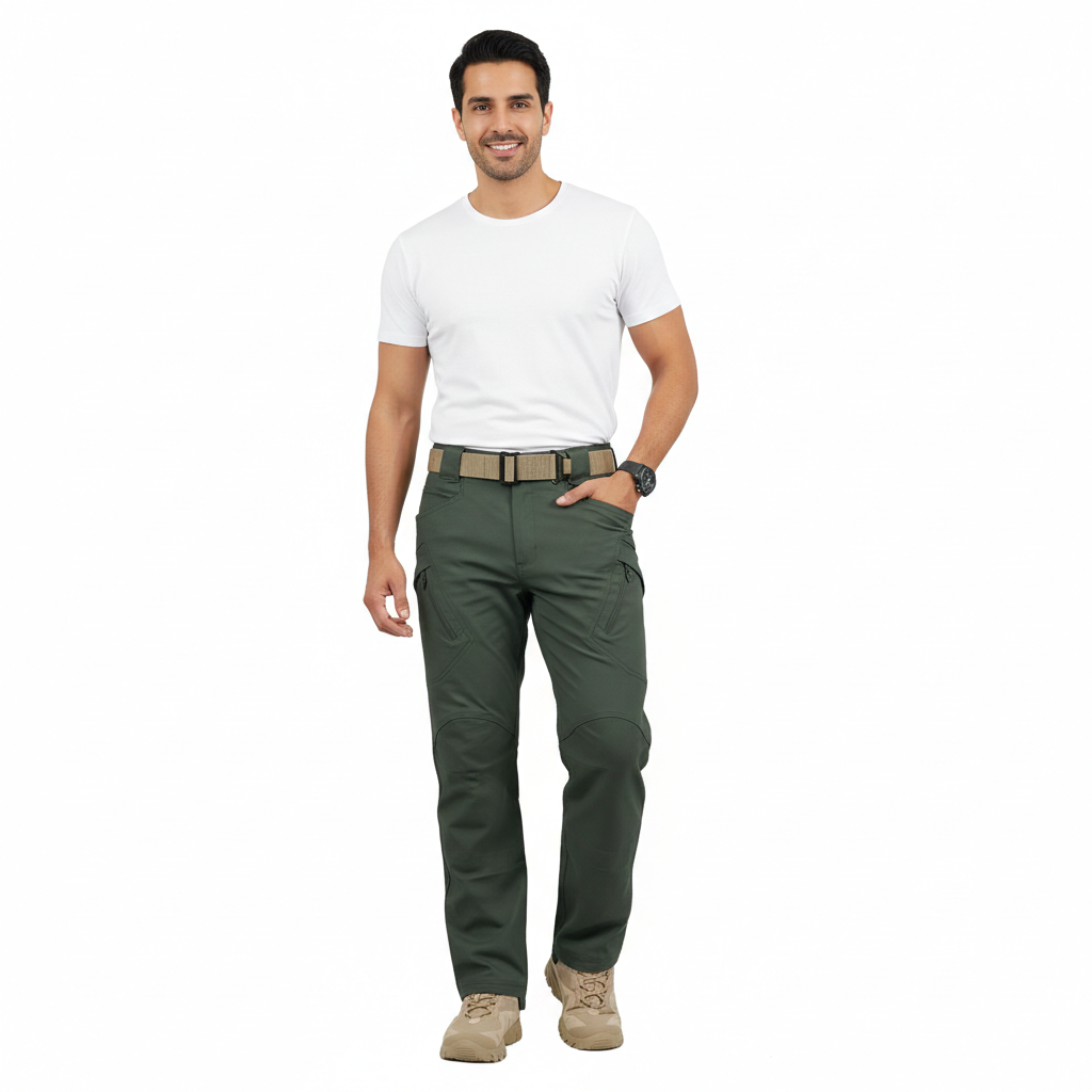 Zac Pantalón Cargo Hombre Impermeable – Exterior y Trabajo con Corte Cómodo