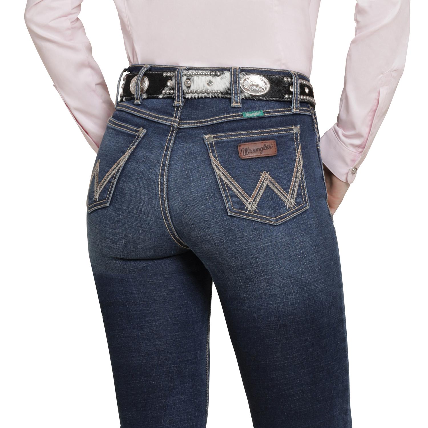 Jeans Vaquero Wrangler Mujer Flare 218