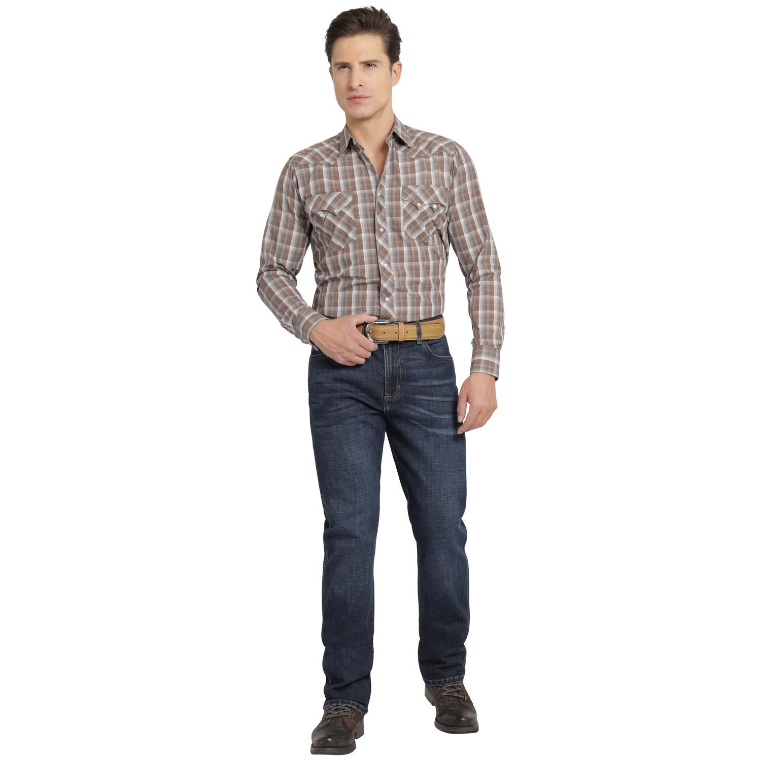 Jeans Vaquero Wrangler Hombre Slim Straight 639