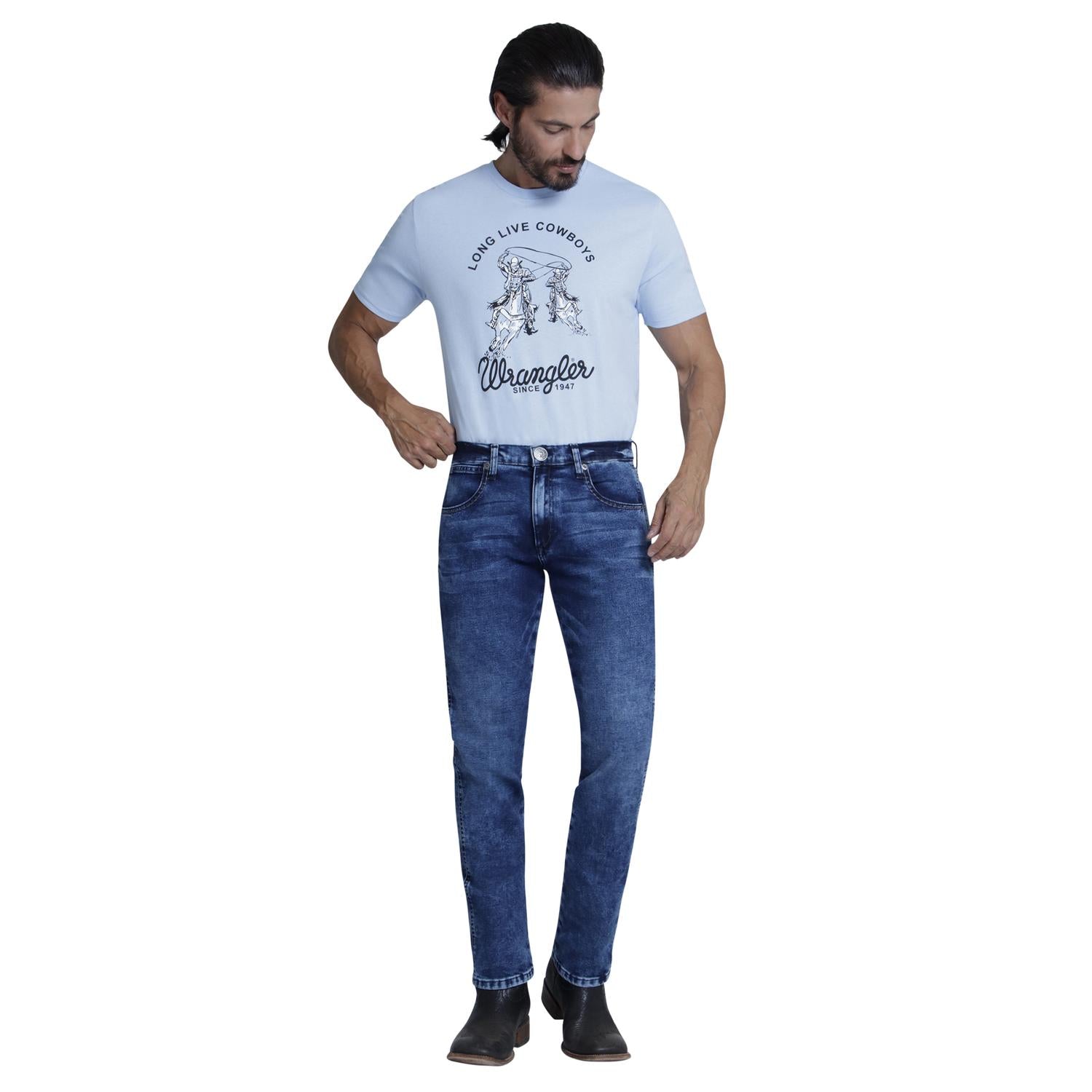 Jeans Vaquero Hombre Wrangler Slim Straight 031