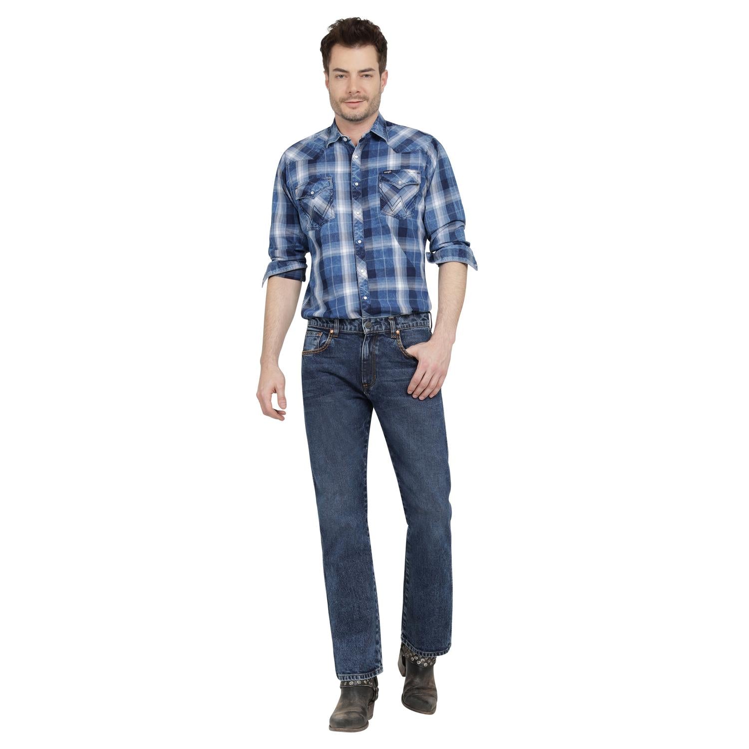 Jeans Vaqueros Hombre Wrangler Slim Boot 404