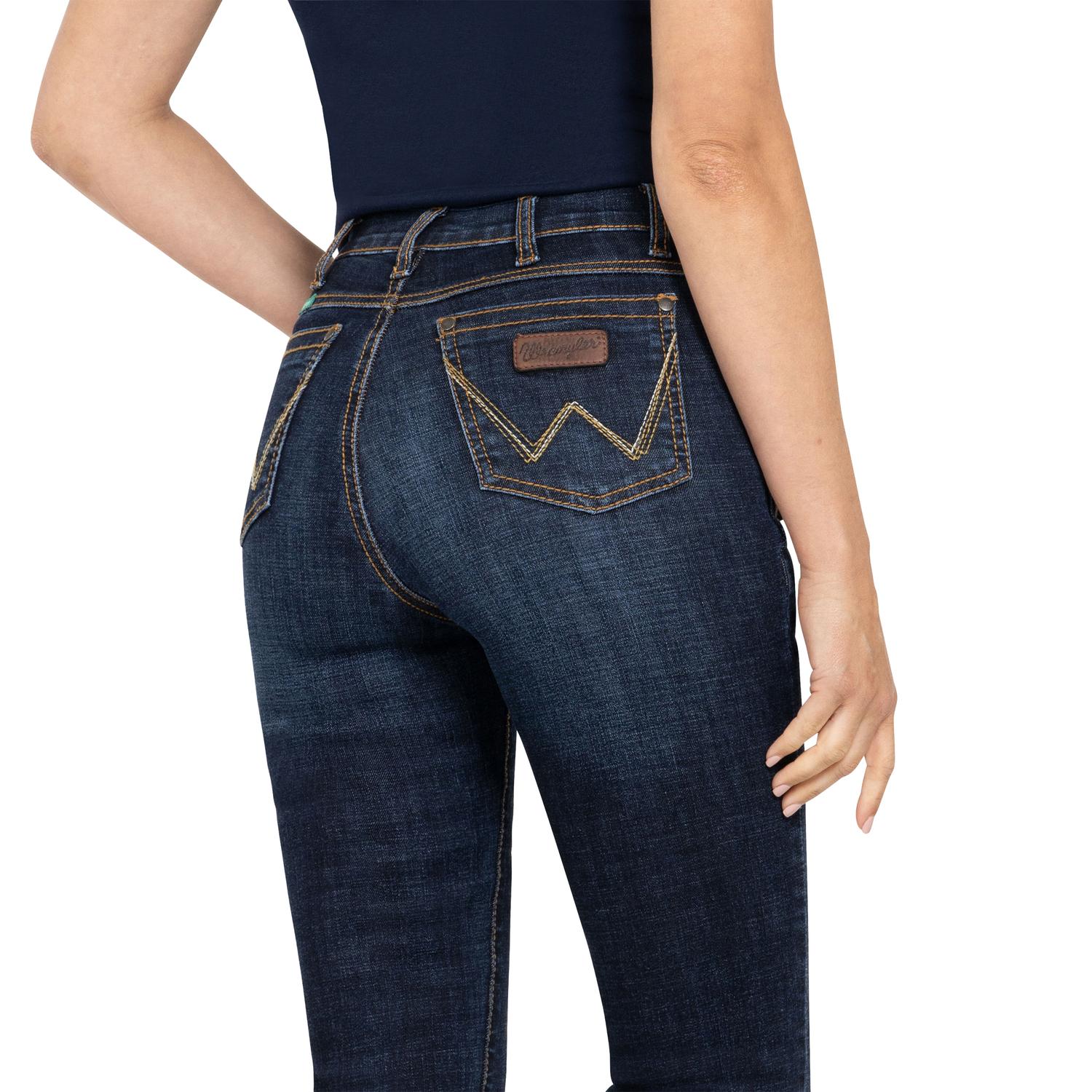 Jeans Vaqueros Mujer Wrangler High Rise Boot 401