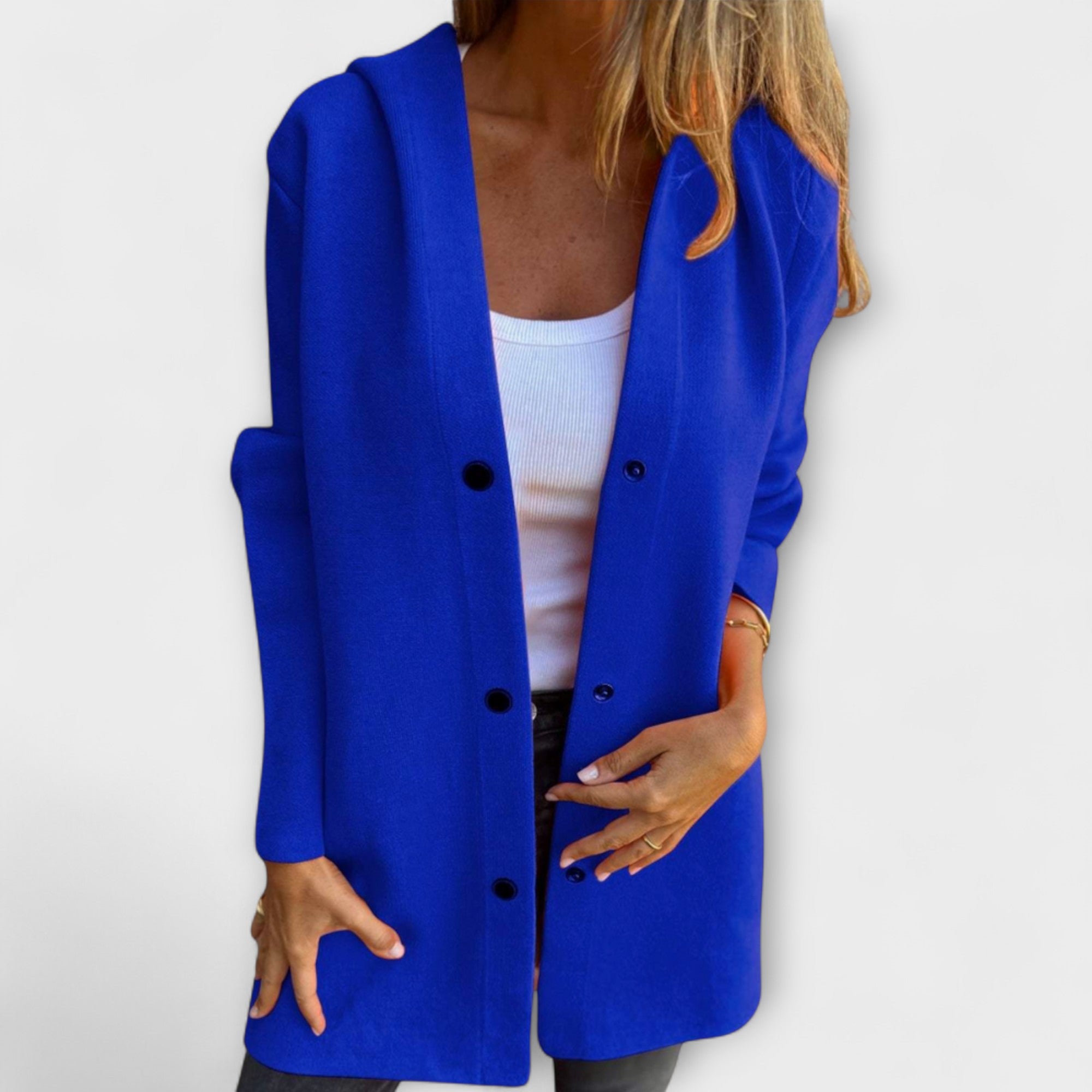Jazmín - Chaqueta casual de mujer con capucha