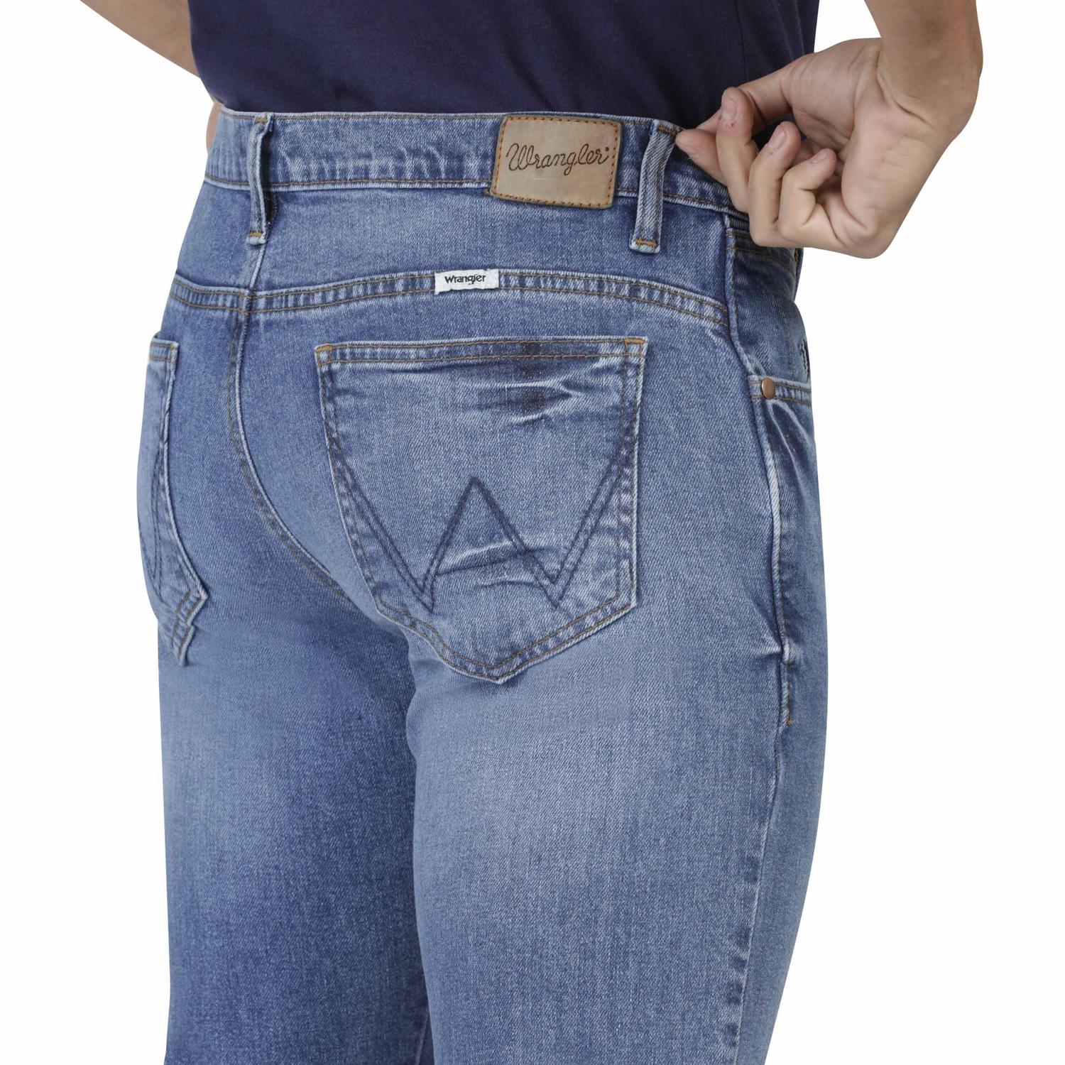 Pantalon Jeans Skinny Wrangler Hombre 602