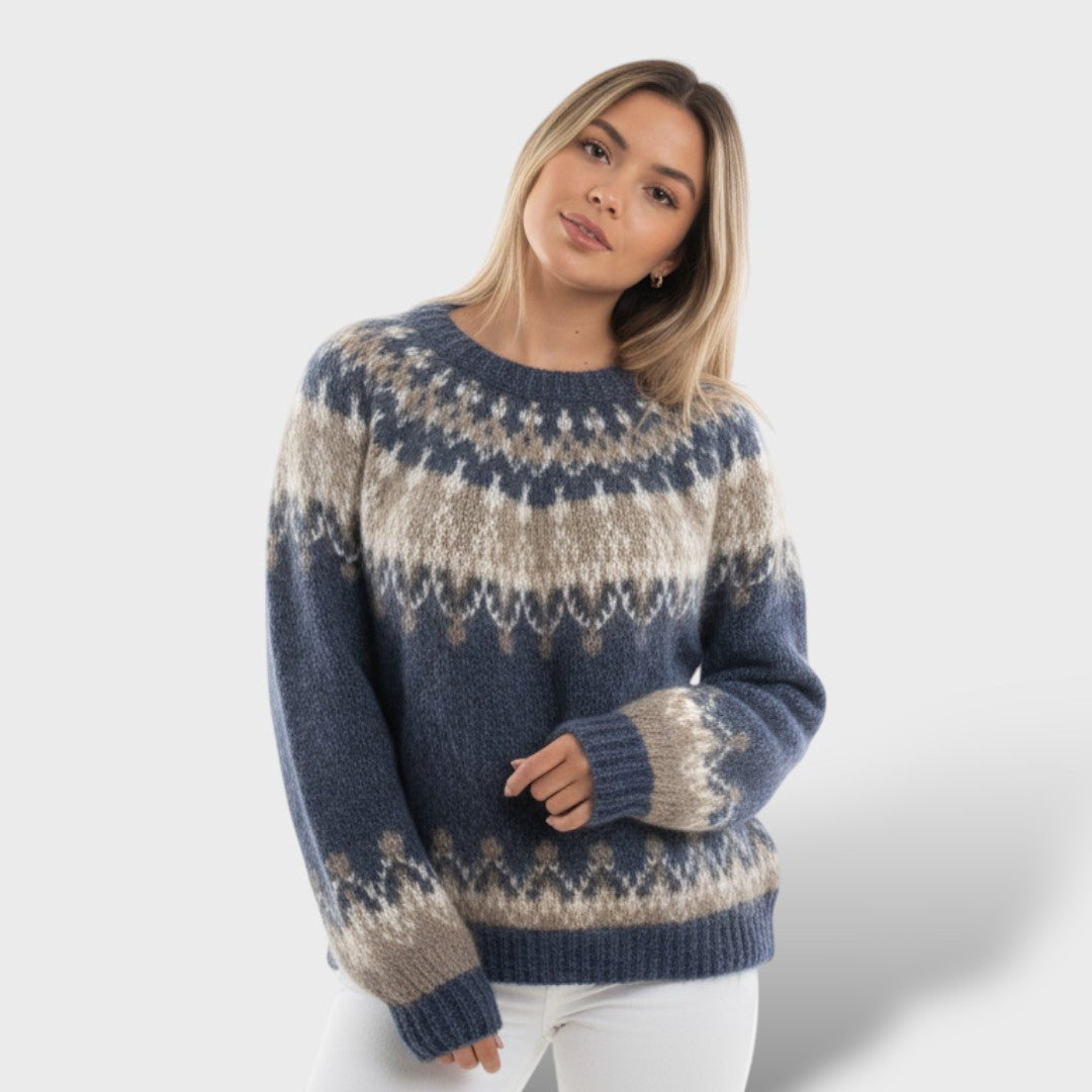 Suéter elegante cashmere mujer