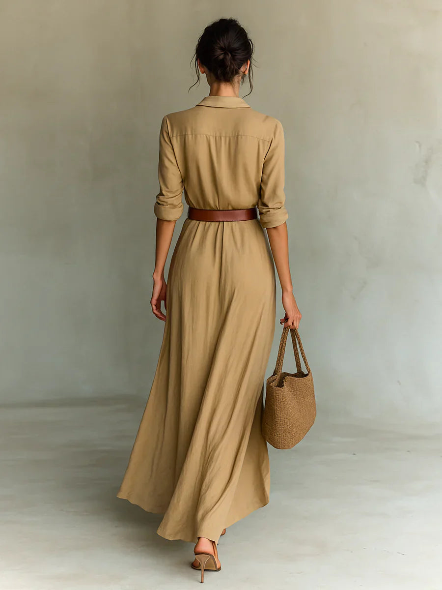 Vestido Efecto Cintura Elegante – Moldea tu Figura al Instante | Leyre
